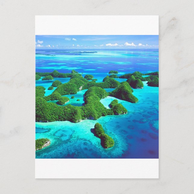 Carte Postale République tropicale des îles Palau (Devant)