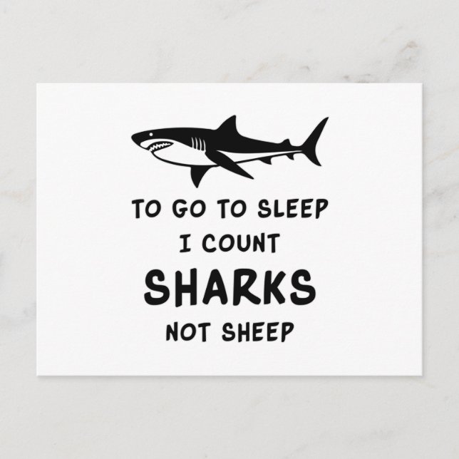 Carte Postale Requin Aile de Requin Poisson Mer Océan Cool Cadea (Devant)