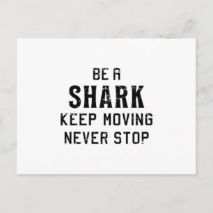 Carte Postale Requin Aile de Requin Poisson Océan Mer Cool Cadea