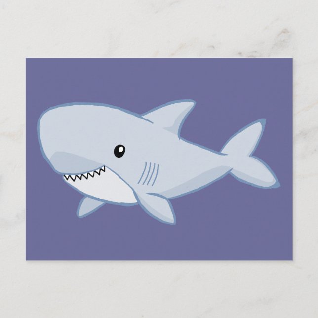 Carte Postale Requin mignon (Devant)