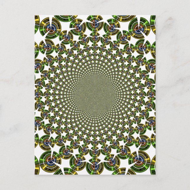 Carte Postale Requins traditionnels sans fil (Devant)