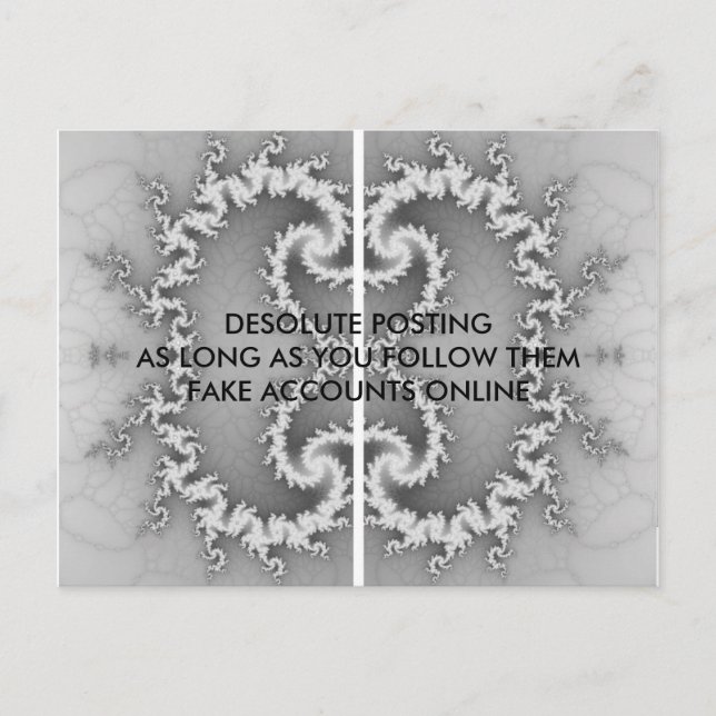 CARTE POSTALE RÉSEAU SOCIAL HAIKU (Devant)