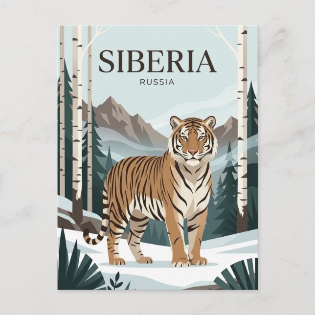 Carte Postale Réserve de biosphère de Sikhote-Alin Russie (Devant)