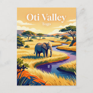 Carte Postale Réserve de faune de la vallée de l'Oti Togo