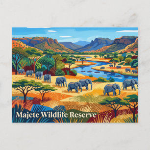 Carte Postale Réserve de faune de Majete Malawi