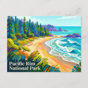 Carte Postale Réserve de parc national Pacific Rim Canada