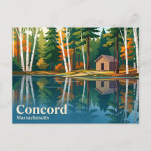 Réserve d'État de l'étang de Walden USA