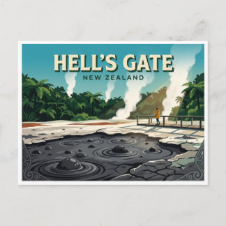 Carte Postale Réserve géothermique de Hell's Gate Rotorua Nouvel