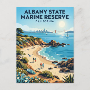 Carte Postale Réserve marine d'État d'Albany Californie