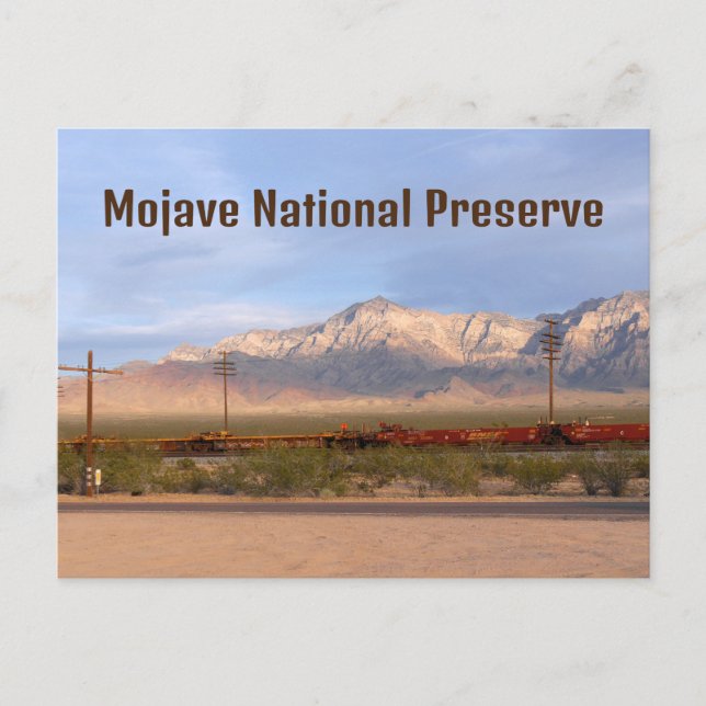 Carte Postale Réserve nationale de Mojave Californie (Devant)