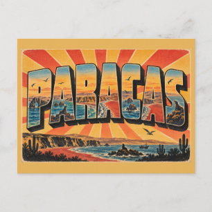 Carte Postale Réserve nationale de Paracas Art de la côte désert
