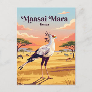Carte Postale Réserve nationale du Maasai Mara Kenya