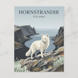 Carte Postale Réserve naturelle de Hornstrandir en Islande