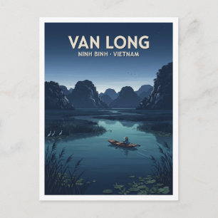 Carte Postale Réserve naturelle de Van Long Gia Vien Vietnam Voy