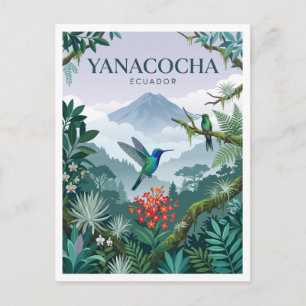 Carte Postale Réserve Yanacocha Quito Équateur