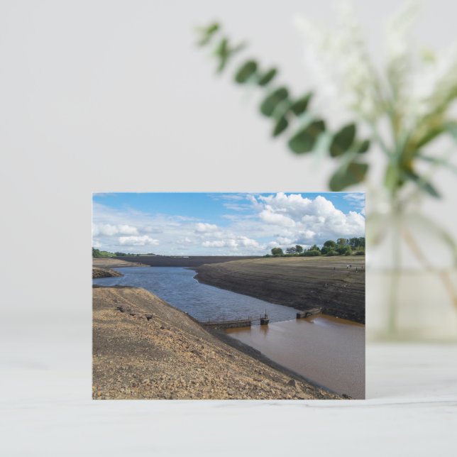 Carte Postale Réservoir de Baitings (Debout devant)