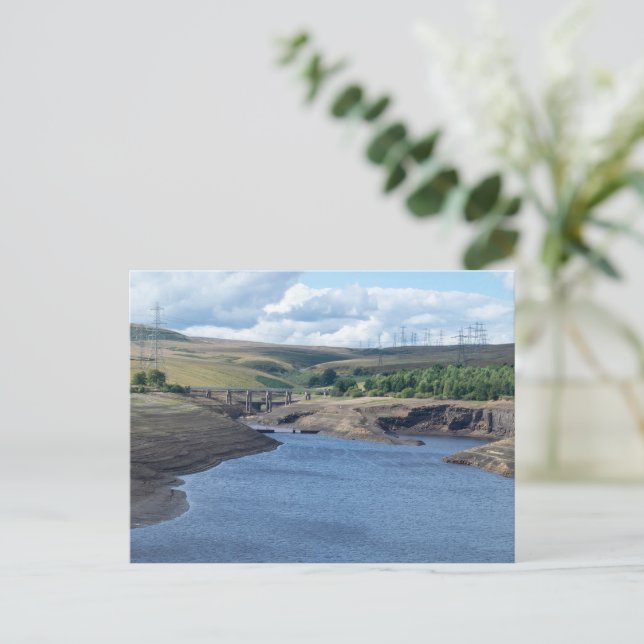 Carte Postale Réservoir de Baitings (Debout devant)