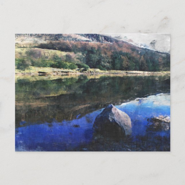 Carte Postale Réservoir Dovestone (Devant)