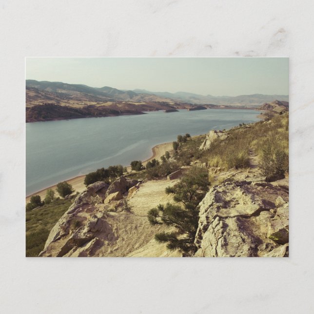 Carte Postale Réservoir Horsetooth Colorado (Devant)