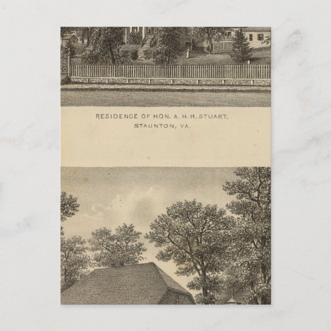 Carte Postale Résidence Augusta Church Stuart (Devant)