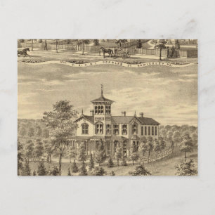 Carte Postale Résidence de Jehu P Smith, Sewickley