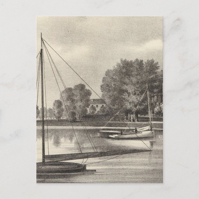 Carte Postale Résidence de Joseph Francis, Tom's River, NJ (Devant)