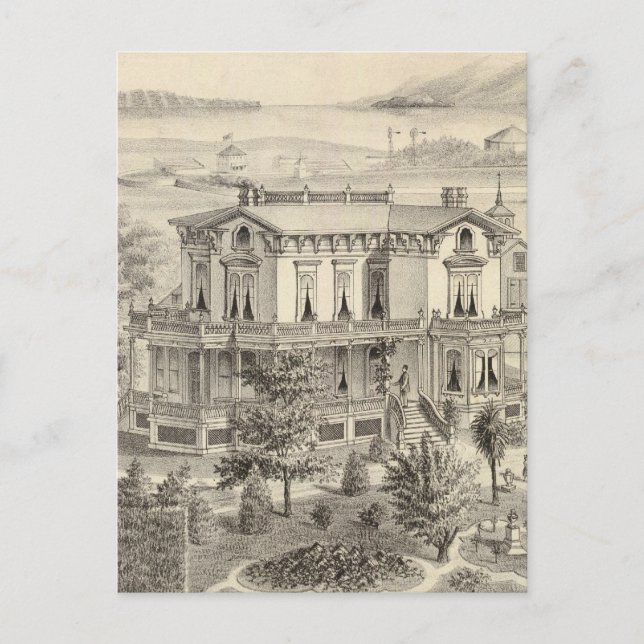 Carte Postale Résidence Emery, Oakland, Alameda Co (Devant)