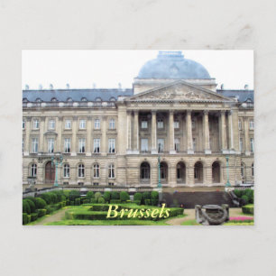 Carte Postale Résidence royale de Bruxelles