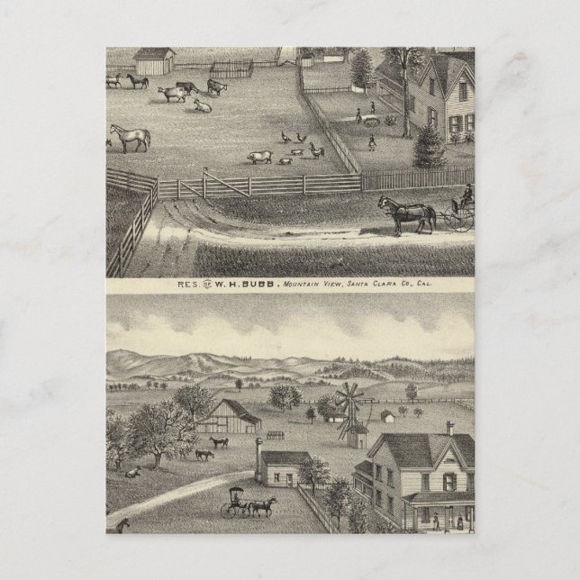 Carte Postale Résidences Bubb (Devant)