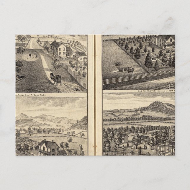 Carte Postale Résidences de Franklin Bedwell (Devant)