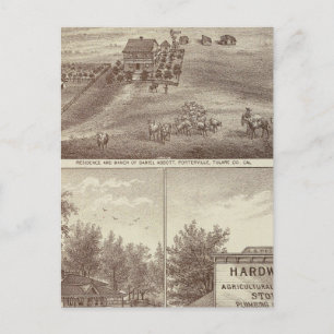 Carte Postale Résidences de Porterville, magasin