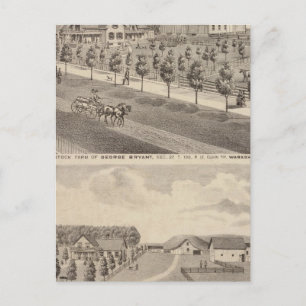 Carte Postale Résidences et ferme, Minnesota