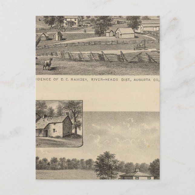 Carte Postale Résidences Ramsey, Williams (Devant)