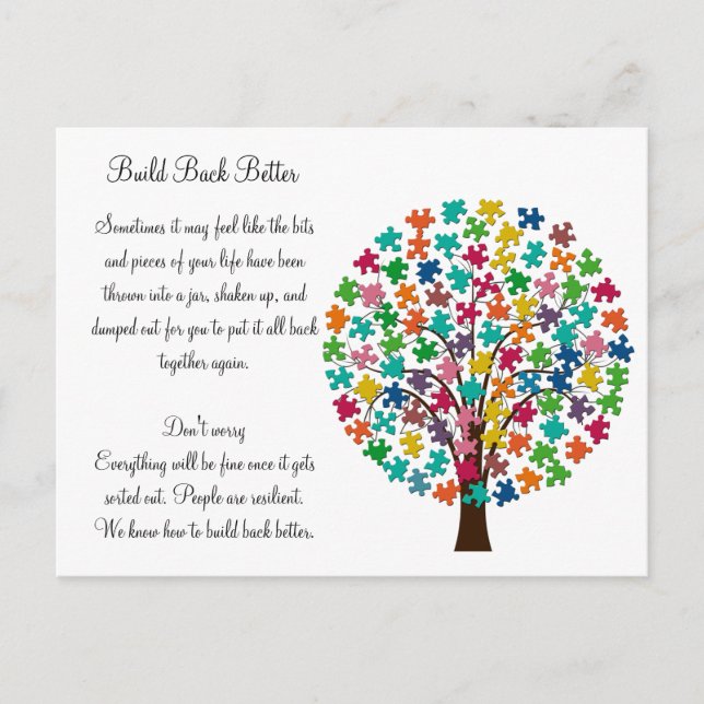 Carte Postale Résilience (Devant)