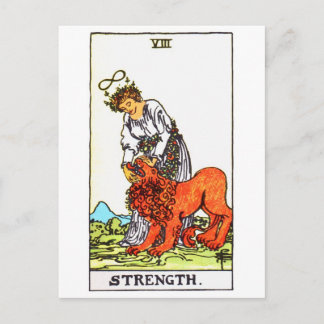 Carte Postale résistance au tarot
