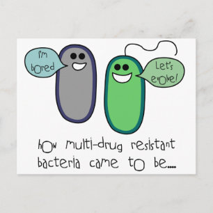 Carte Postale Résistance aux médicaments