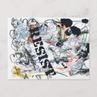 Carte Postale Résister