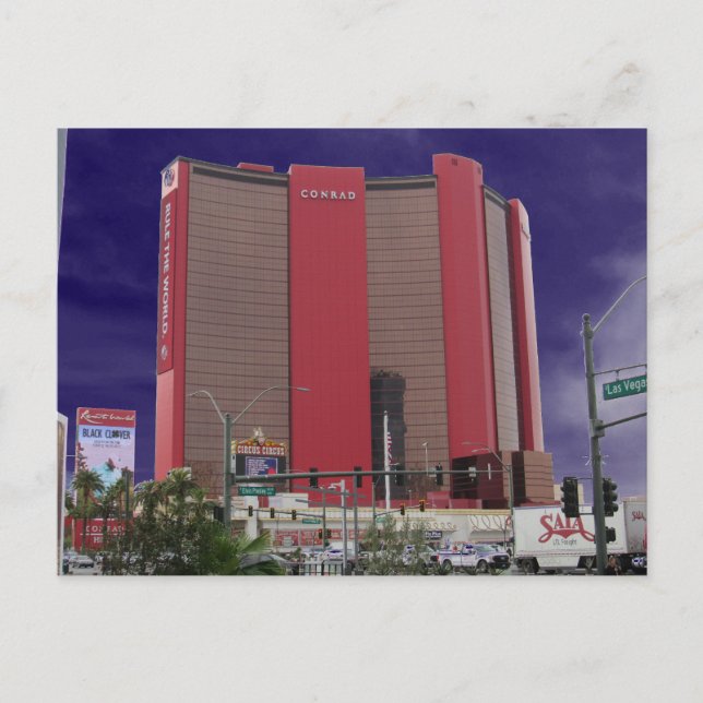 Carte Postale Resorts World International Las Vegas (Devant)