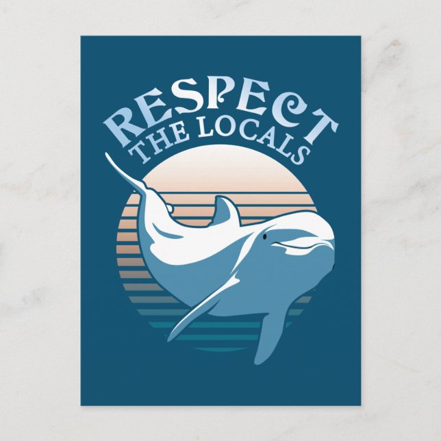Carte Postale Respectez Les Locaux - Citation De Sensibilisation (Devant)