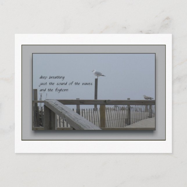 Carte Postale Respiration profonde (Devant)