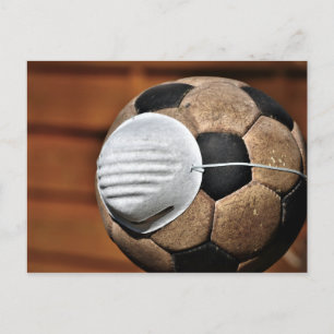 Carte Postale Respiratory Soccer Covid Protection
