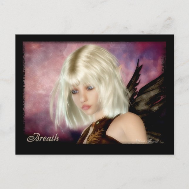 Carte Postale respirer (Devant)