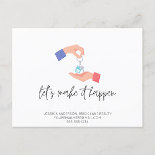 Carte Postale Responsables clients immobiliers promotionnels