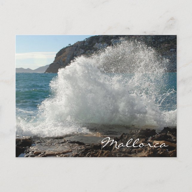 Carte Postale Ressac, Majorque, îles Baléares, Espagne (Devant)
