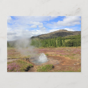 Carte Postale Ressort chaud