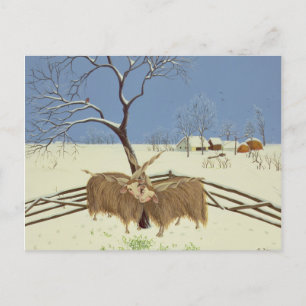 Carte Postale Ressort en hiver 1987