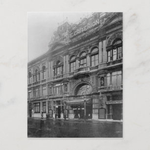 Carte Postale Restaurant et théâtre Criterion, 1902