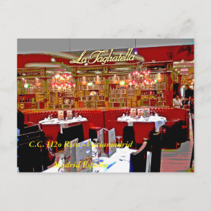 Carte Postale Restaurante centro commerciale H2O de Rivas vaciam