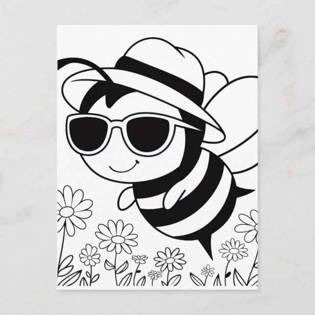 Carte Postale Reste Cool (Devant)