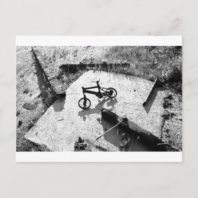 Carte Postale Reste du vélo (Devant)